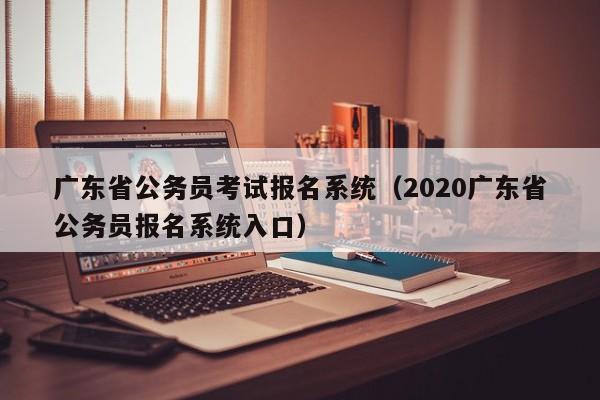 广东省公务员考试报名系统（2020广东省公务员报名系统入口）