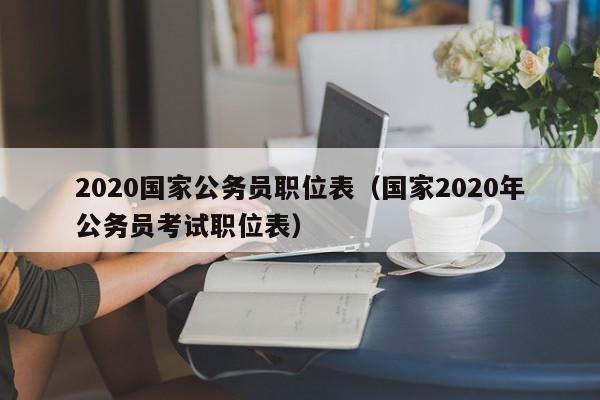 2020国家公务员职位表（国家2020年公务员考试职位表）