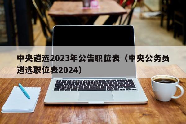 中央遴选2023年公告职位表（中央公务员遴选职位表2024）